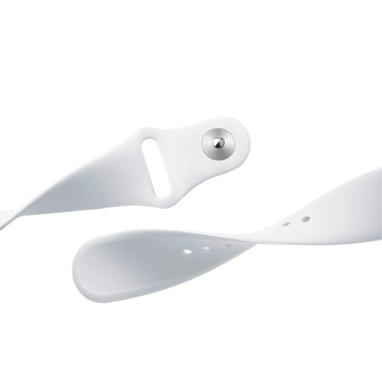 2013-1 : Durable silicone watch band-white