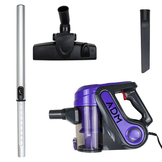 421 : ADM Bagless vertical vacuum cleaner 600w