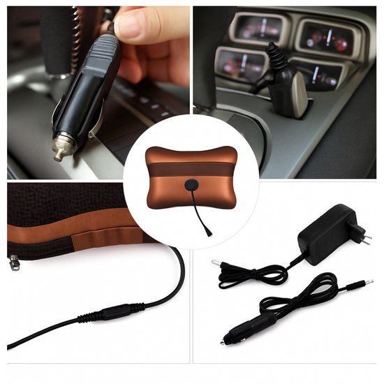 2222 : Shiatsu Heating Massage Pillow