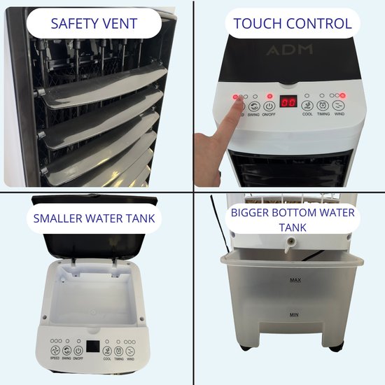 545 : ADM 3-in-1 Air Cooler, Humidifier and Purifier