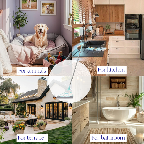 Magicbroom – Magiczna miotła gumowa ze ściągaczką