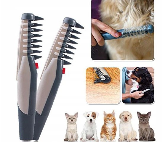 410 : Knot out electric comb for dogs and cats