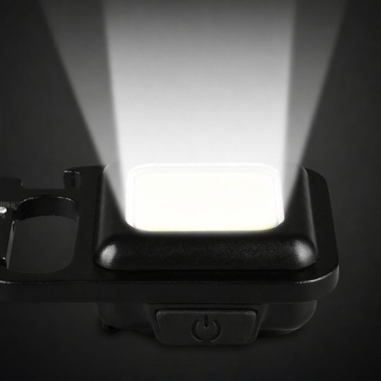 412 : Mini keychain flashlight pocket opener