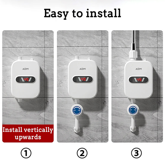547 : ADM Thermostatic Water Heater – Instant Hot Water & Purification in One