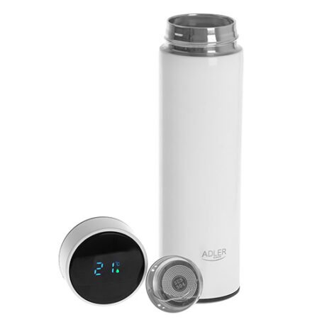 AD 4506W : Adler Thermal flask LED 473ml white