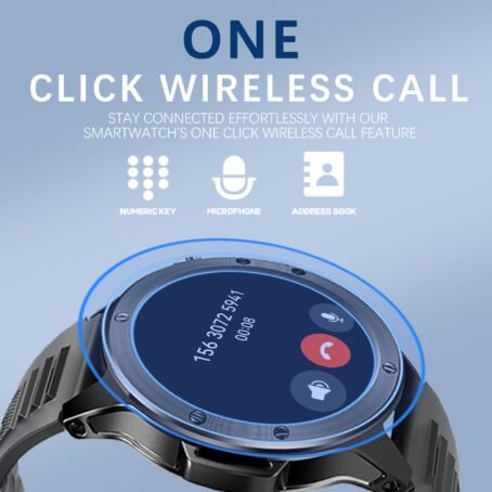 6092 : Smartwatch V21 with flashlight | 100+ sports modes