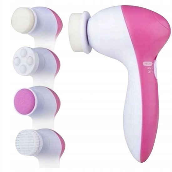 089 : 5-in-1 Electric facial brush | 5 Heads included