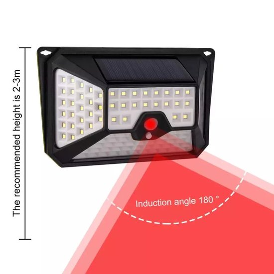 278 : Waterproof solar led lamp wall lamp yt-109