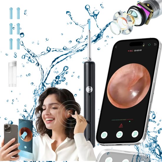 Urządzenie do czyszczenia uszu z kamerą