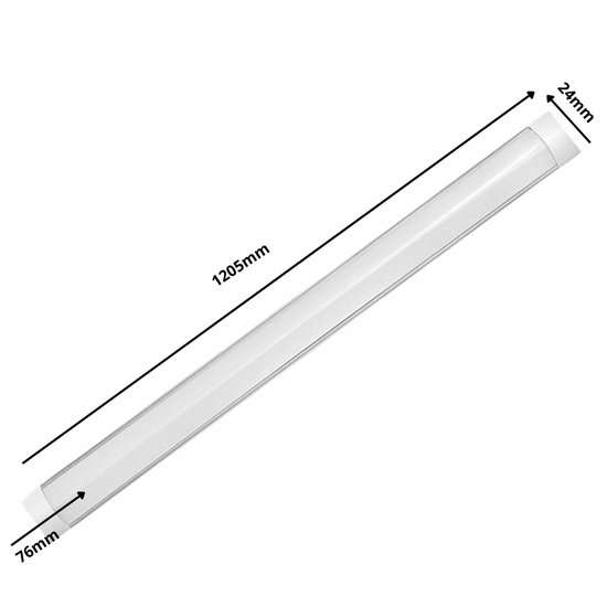 7052-2 : 36W LED Tube Light  6500K (Cold White) – Carton 30 pcs