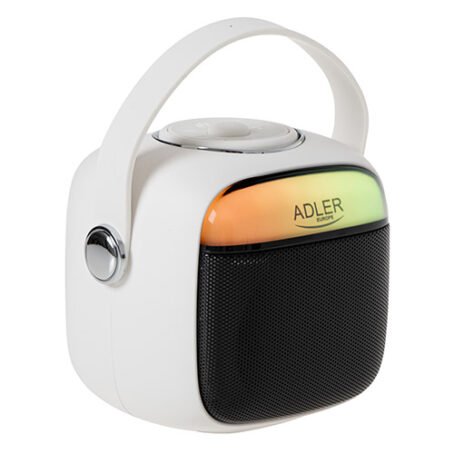 Adler W Głośnik do karaoke z mikrofonem – SD/USB/AUX/Bluetooth