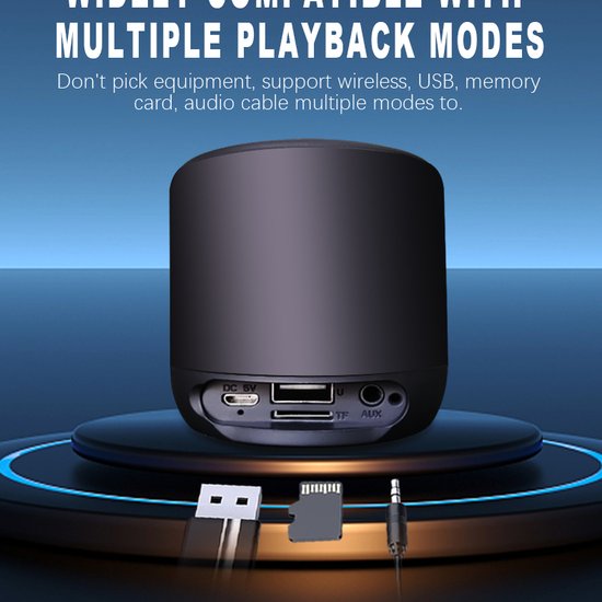 153 : Speaker kimiso m5 portable mini