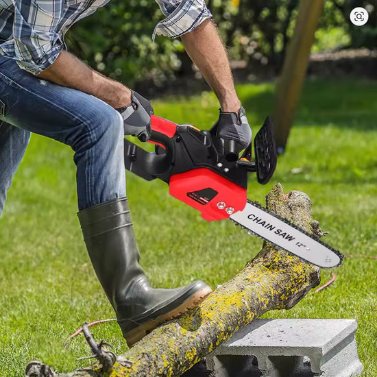 542 : ADM 12-Inch Cordless Chainsaw with Ergonomic Handle