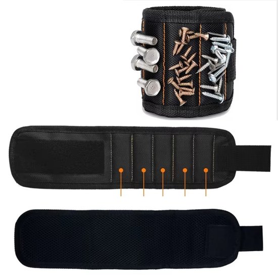 534 : Magnetic wrist band for tools | bits, drills, nails