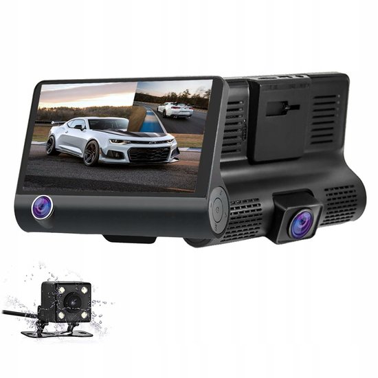 390 : Driving recorder 3 reversing cameras FullHD