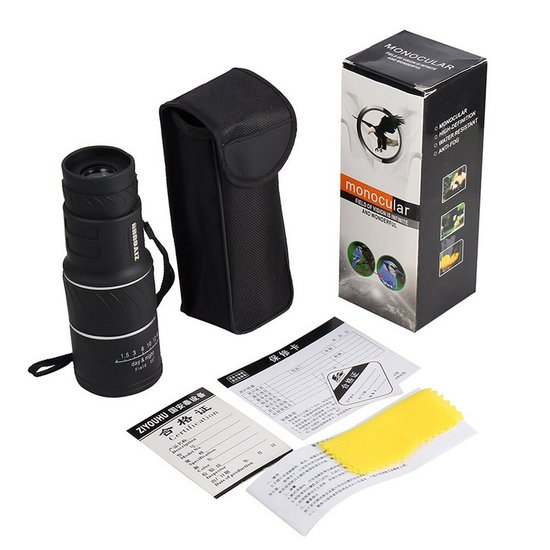 319 : Monocular Telescope 16×52 with Phone Holder and Tripod