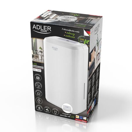 AD 7861 : Adler Compressor air dehumidifier 10L/24h LCD