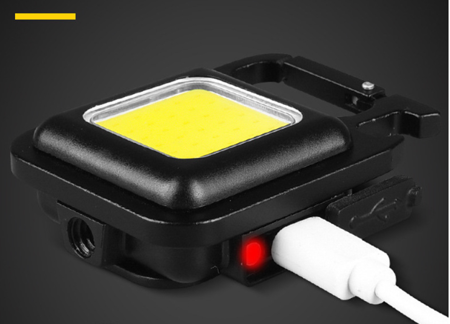 412 : Mini keychain flashlight pocket opener