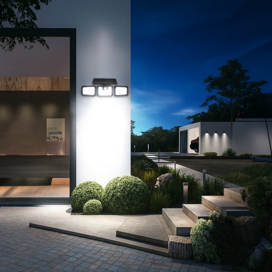 Halogen SOLARNY Lampa 100LED Czujka Ruchu Zmierzchu