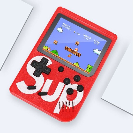 Mini Kieszonkowa Konsola do Gier - Czerwona