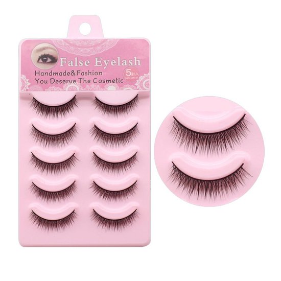 343 : 3D Magnetic Lashes 7 Pairs with Magnetic Eyeliner & Applicator