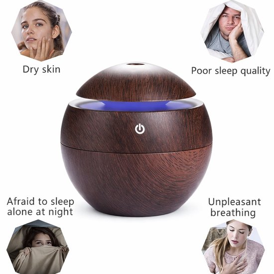 Dyfuzor zapachowy i nawilżacz powietrza do aromaterapii