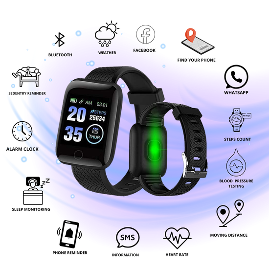 Smartwatch M116 Unisex – Zegarek Inteligentny