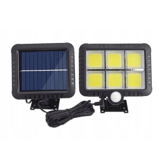 111 : Solar LED lamp with motion sensor | 120 LED