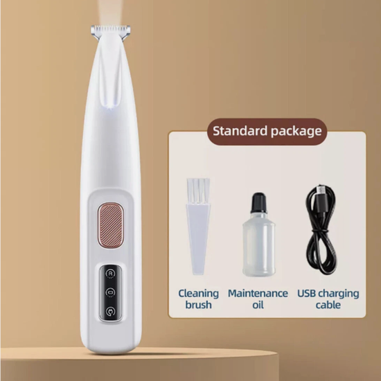 564 : Paw trimmer – precision waterproof pet paw trimmer with LED light