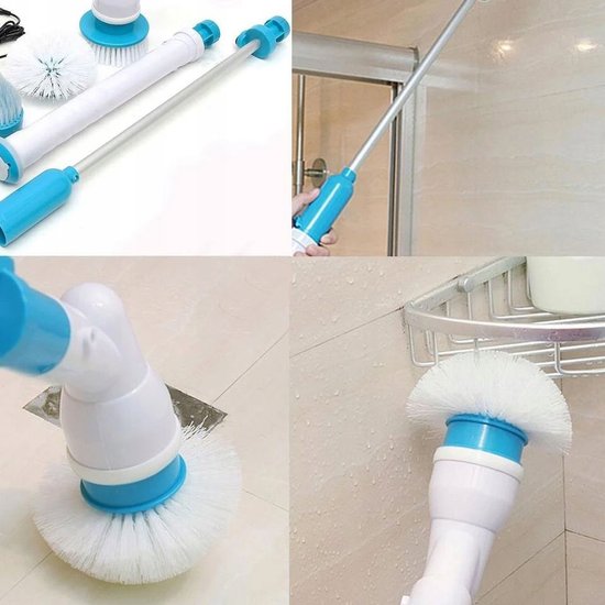 380 : Wireless electric cleaning brush hurricane spin