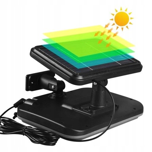 476 : Solar LED Street Lamp with Motion Sensor & Remote Control