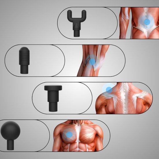 125 : Deep Tissue Massage Gun