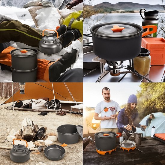 511 : Portable Camping Cookware Set