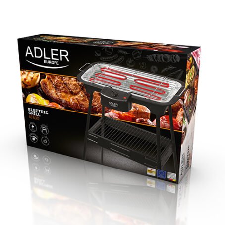 AD 6602 : Adler Grill electric with removable heater