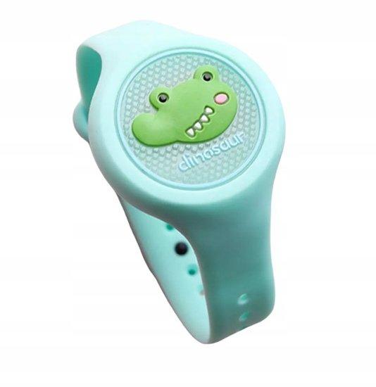 064-1 : Watch Band For Children Mosquito against - light green