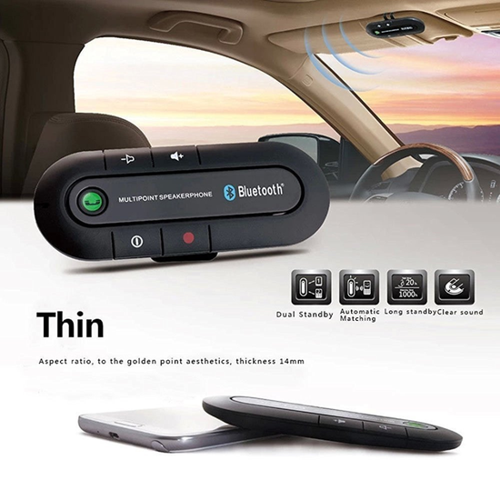 301 : Car handsfree bluetooth v3.0 + edr | Wireless speakerphone & music player for car