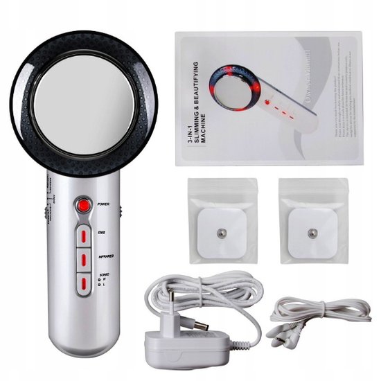 091 : Skin care slimming 3in1 ems cosmetic ultrasonic massager – slimming