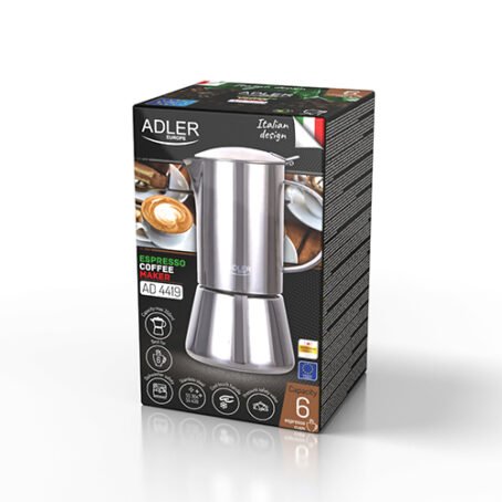 AD 4419 : Adler Coffee Maker – Espresso Coffee Brewer – 350ml