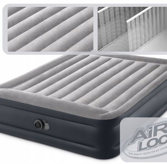 470 : Air mattress with built-in electric pump