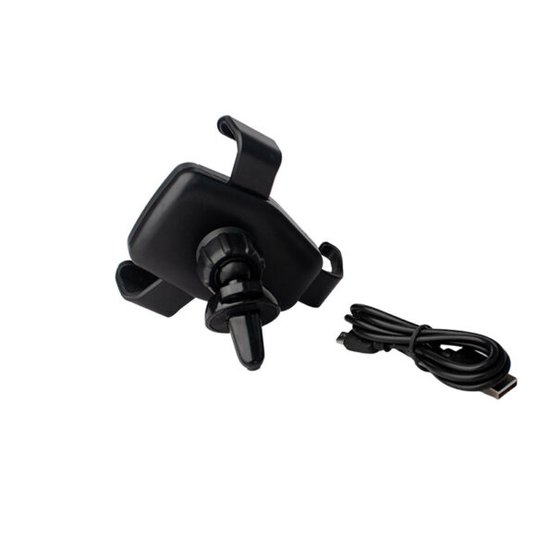 320 : CAR HOLDER WITH BUILT-IN INDUCTIVE CHARGER FAST CHARGE QI