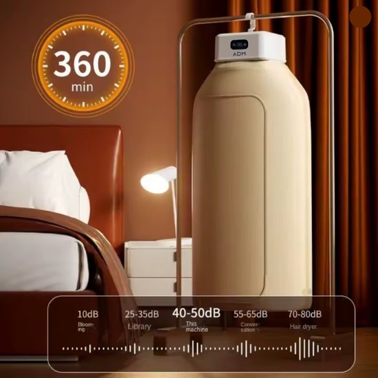 6014 : ADM Folding Clothes Dryer & Garment Steamer