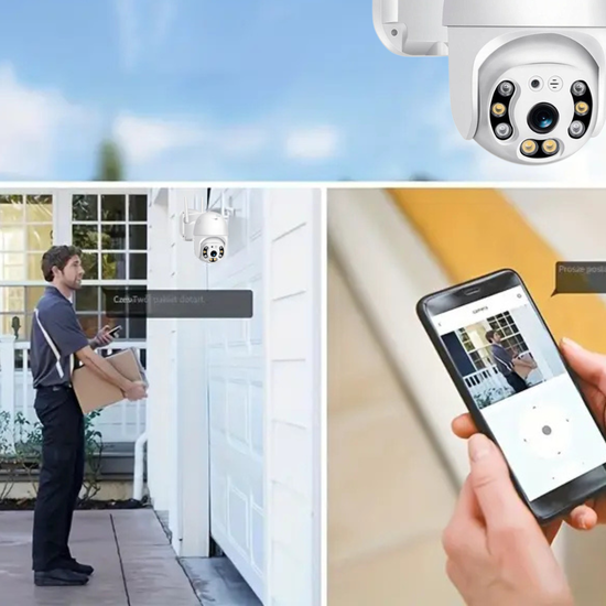 294 : Smart rotating outdoor IP camera | Full HD, night vision, waterproof