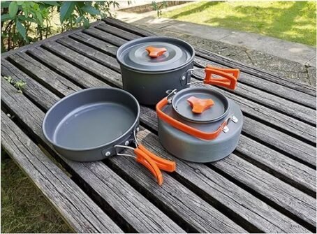 511 : Portable Camping Cookware Set