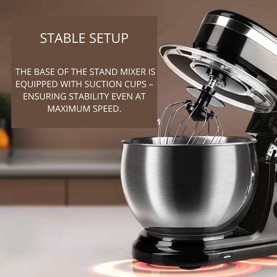 551 : ADM 700W Stand Mixer with 3L-Stainless Steel Bowl