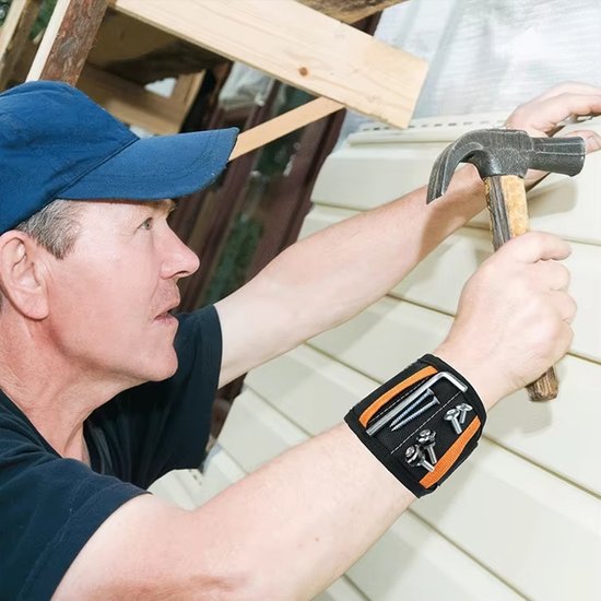 534 : Magnetic wrist band for tools | bits, drills, nails
