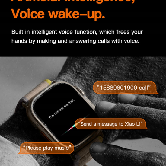 2130 : S9 Ultra Smart Watch Unisex  – 49MM