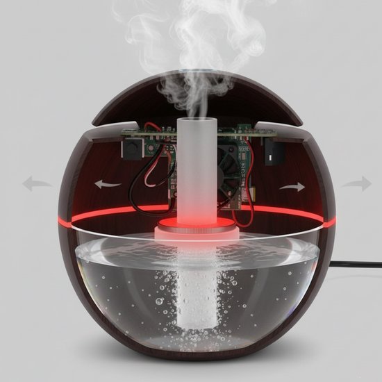 113 : Aroma Diffuser Essential Oil Humidifier