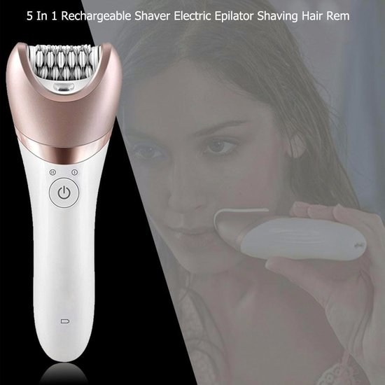 018 : 5-in-1 Epilator for Face and Body