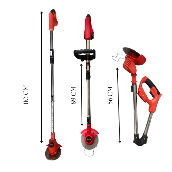 543 : ADM Cordless Lawn Trimmer + 2 batteries