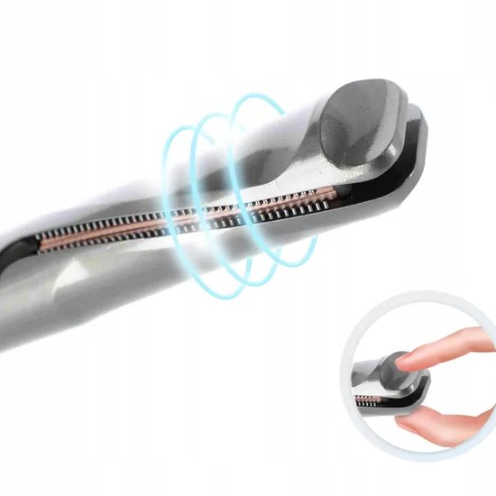 314 : 2-in-1 Professional hair straightener & curler